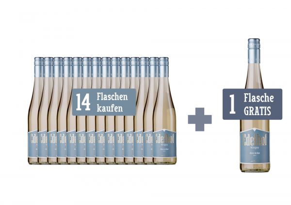 WeinPaket Blanc de Noir – 14 Flaschen + 1 Flasche gratis dazu!